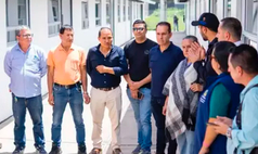 Aulas temporales aseguran continuidad educativa en la I.E. Veracruz de Santa Rosa de Cabal