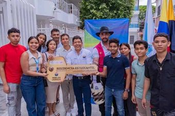 Unimagdalena entregó segunda residencia estudiantil a 38 universitarios