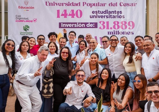 Inicio de obra Universidad Popular Cesar