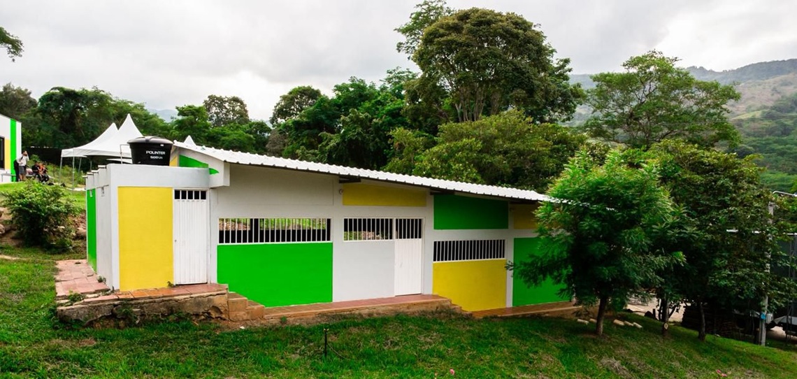 Infraestructura educativa en Colombia que es amigable con el medio ambiente