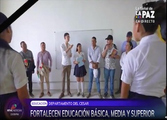Fortalecimiento de la educación pública en el departamento del Cesar