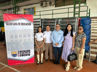 Aulas renovadas en Cúcuta: 11 instituciones educativas reciben mobiliario para fortalecer aprendizajes