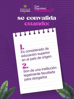 Antes de estudiar en el extranjero, verifica que la institución y programa sean oficiales y cumplan con los estándares de educación superior del país donde se expide el título.🎓
