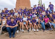 Foto de estudiantes de Centros de Interés en el Desierto de la Tatacoa