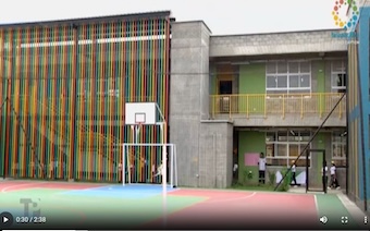 Entregan la sede educativa Pablo Neruda renovada en el barrio Antonio Nariño de Cali, beneficiando a más de 300 estudiantes