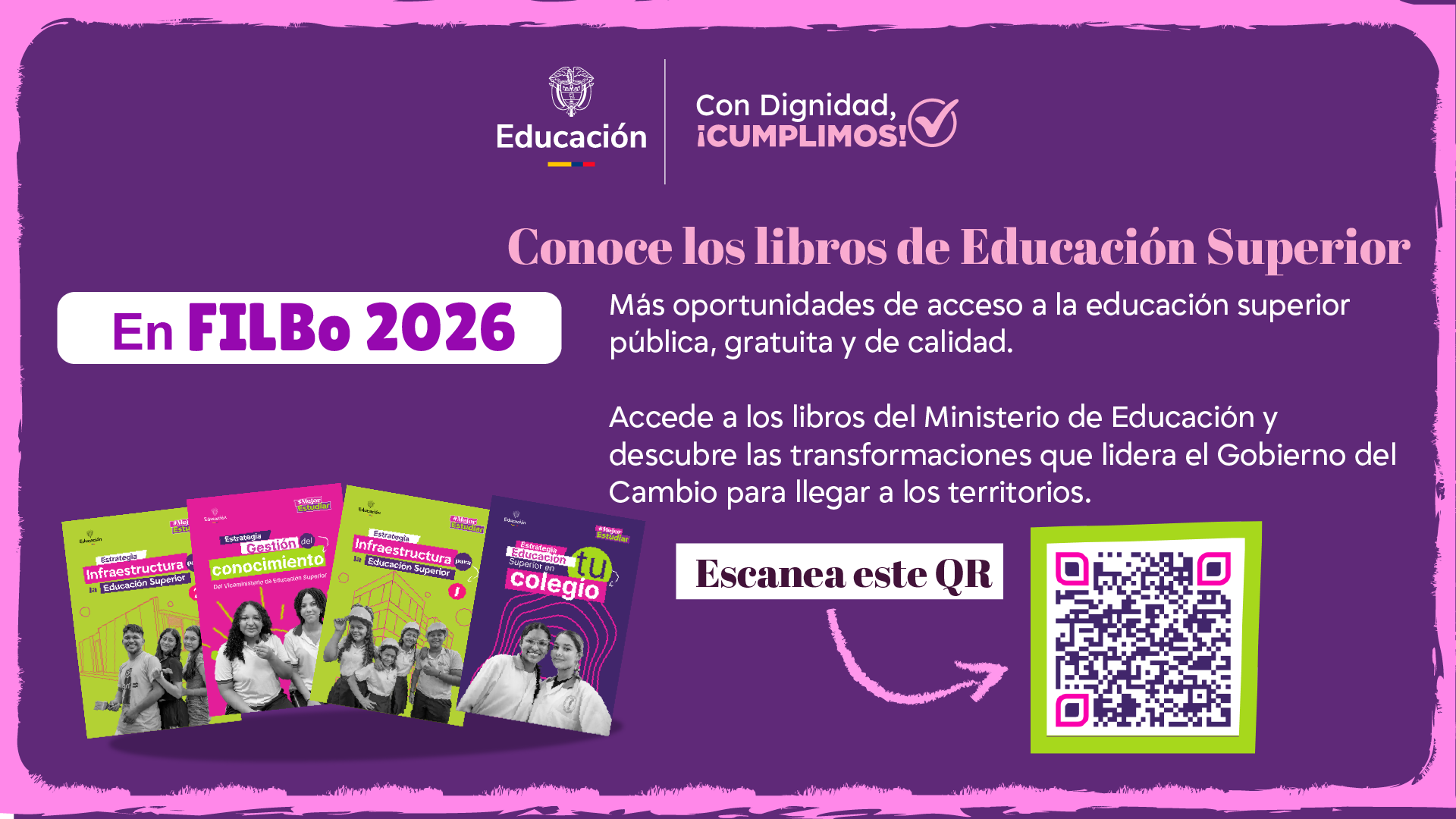 Conoce los libros de Educación Superior