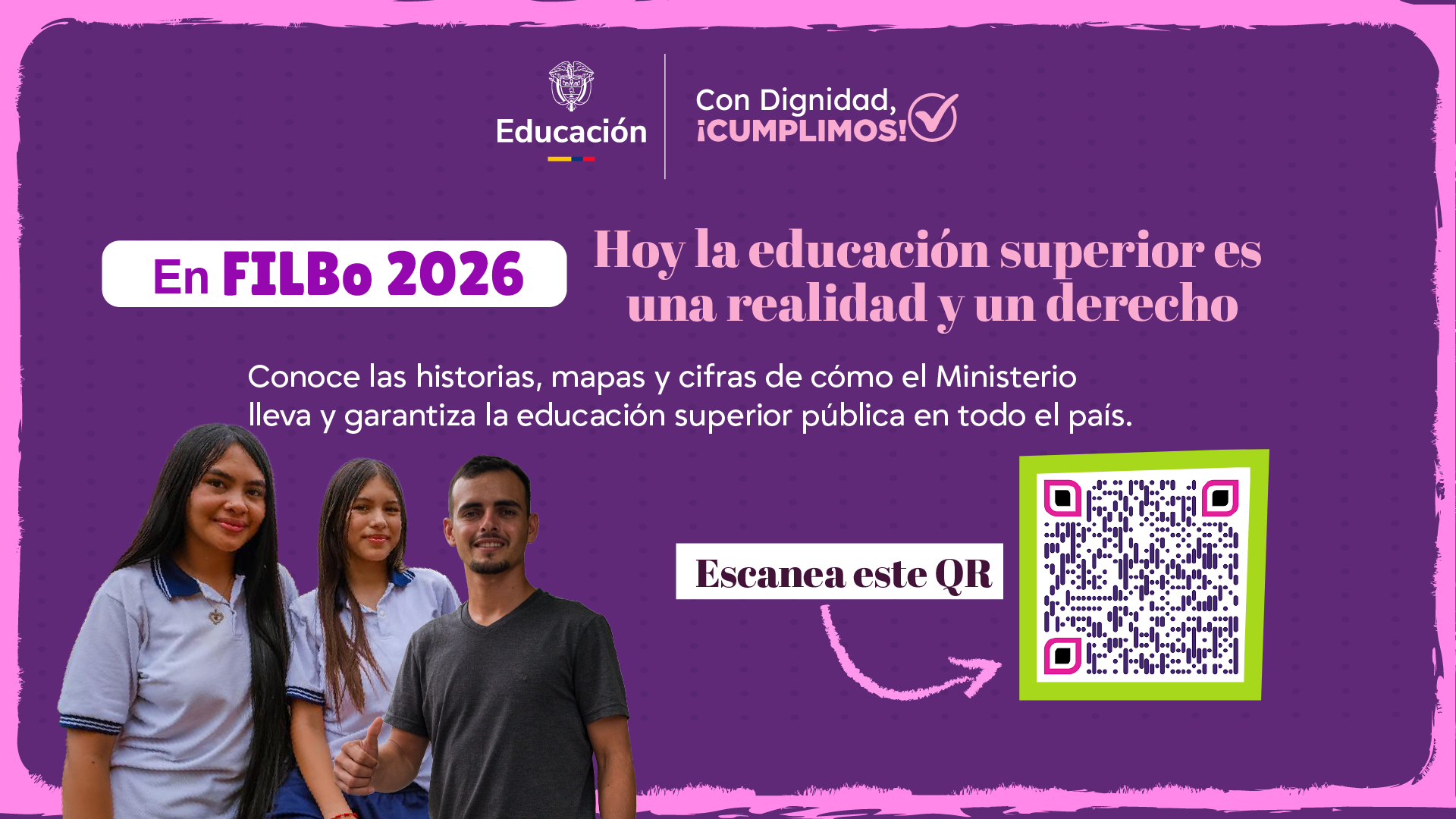 Hoy la Educación Superior es una realidad y un derecho