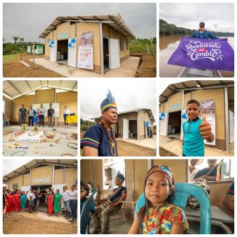 Con infraestructura educativa sostenible, Gobierno culminó obras en Zona Futuro Chiribiquete para beneficio de comunidades rurales e indígenas