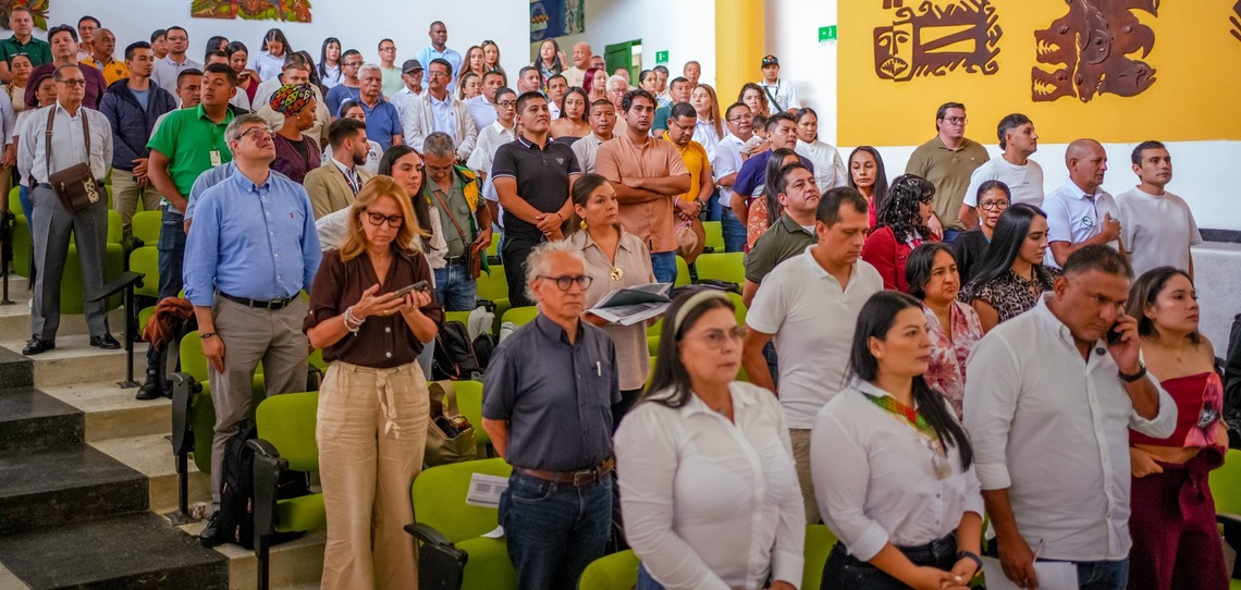 Asistentes a la audiencia pública en Mocoa