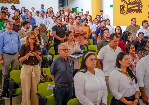 Asistentes a la audiencia pública en Mocoa