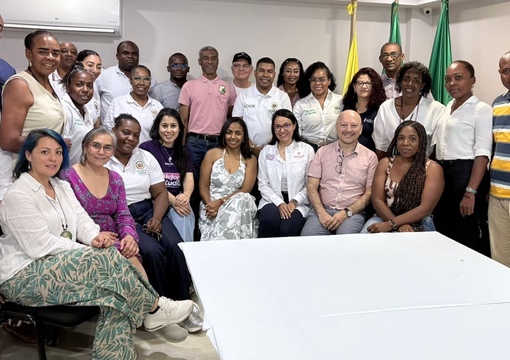 Foto de funcionarios MEN y representantes educativos de Quibdó y Chocó