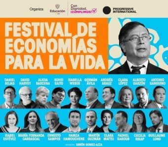 Colombia será el epicentro del debate económico mundial con el Encuentro Internacional “Economía para la Vida”