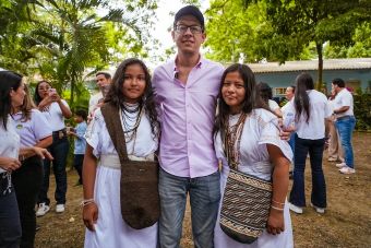 Ministro de Educación lanza “Educación Superior en tu Colegio” en zonas rurales de Santa Marta y anuncia multicampos universitario en Buritaca