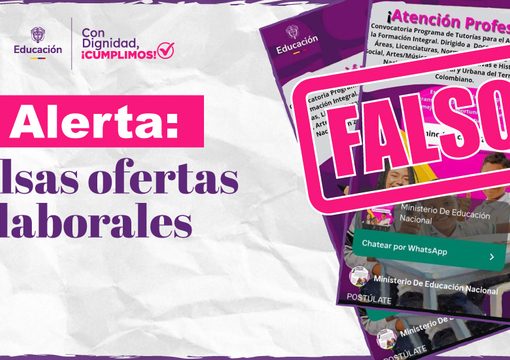 banner ofertas falsas de empleo