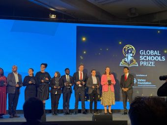 "Qué orgullo: un colegio de Envigado quedó entre los 10 mejores del mundo al ganar en el Global Schools Prize 2026