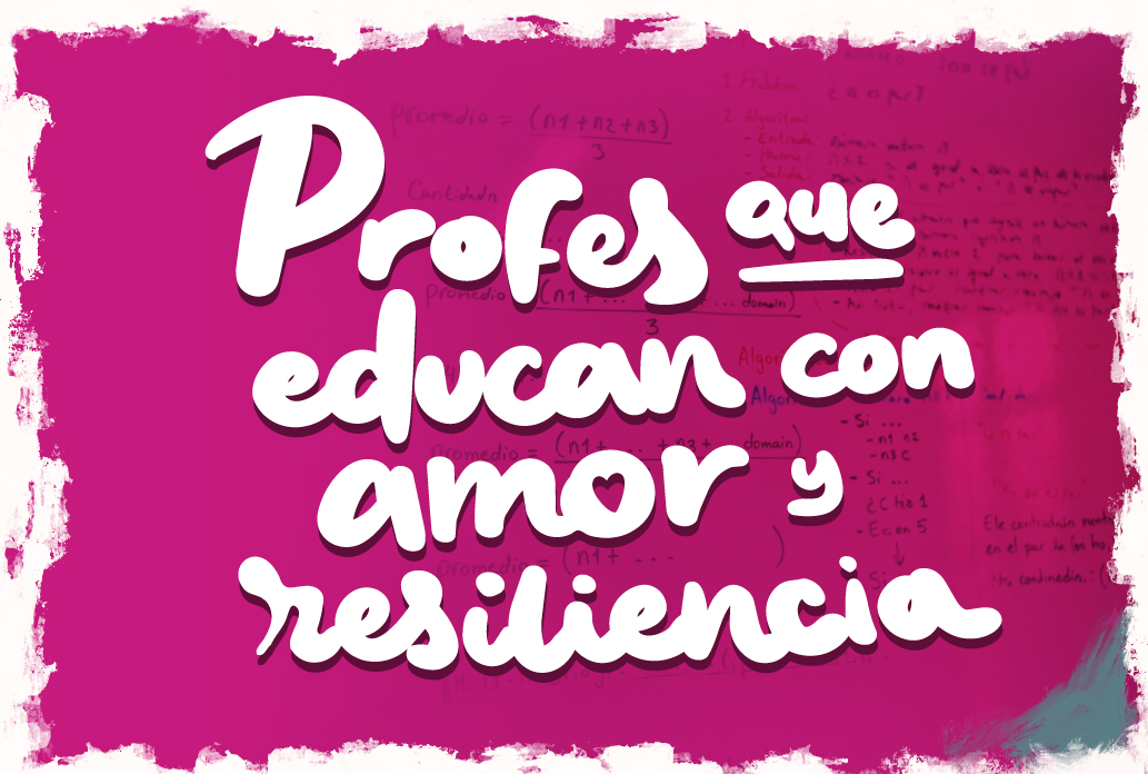 Botón Profes que educan con amor y resiliencia