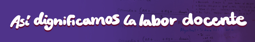 otón Así dignificamos la labor docente