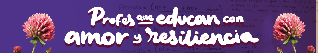 Botón Profes que educan con amor y resiliencia