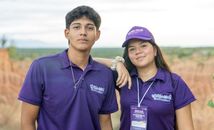 Foto de María Paz y compañero