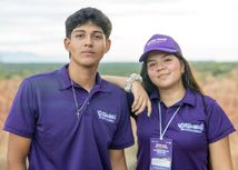 Foto de María Paz y compañero