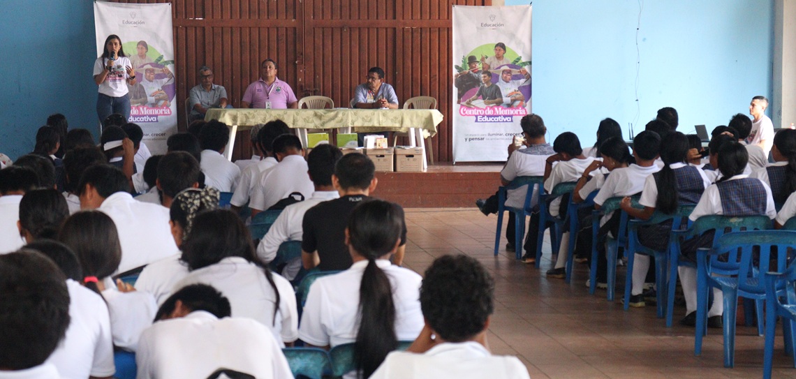 Lanzamiento del centro de memoria educativa del Ministerio de Educación Nacional en Mitú