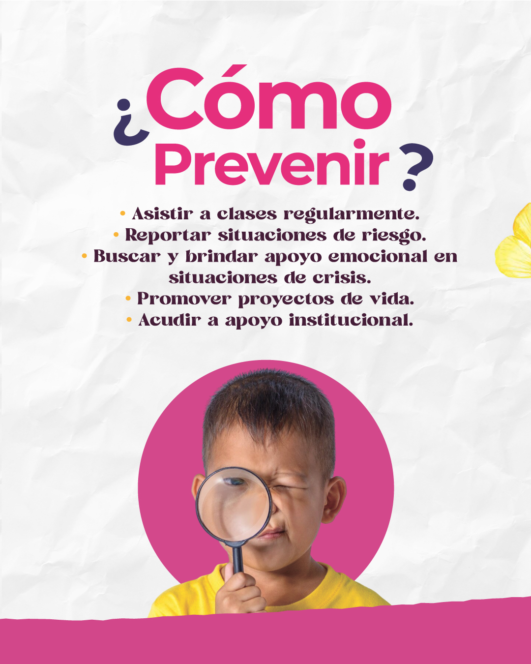 Campaña de difusión para la Gestión del Riesgo Escolar