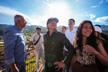 Presidente Petro en la nueva sede de la UIS en Málaga