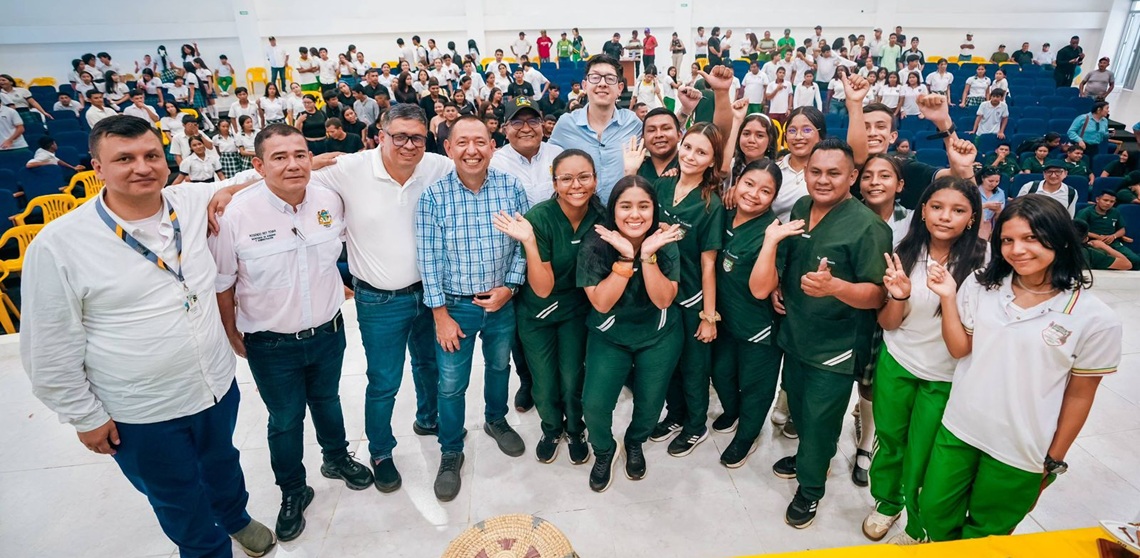 Ministro de Educación Daniel Rojas Medellín, en el lanzamiento de la estrategia de Educación Superior en tu Colegio en Vichada