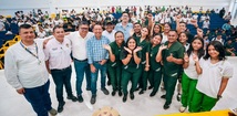 Ministro de Educación Daniel Rojas Medellín, en el lanzamiento de la estrategia de Educación Superior en tu Colegio en Vichada