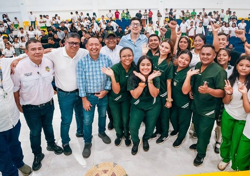 Ministro de Educación Daniel Rojas Medellín, en el lanzamiento de la estrategia de Educación Superior en tu Colegio en Vichada