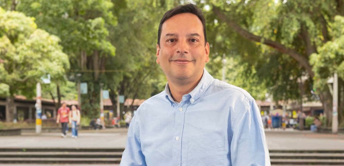 foto de Luquegi Gil Neira nuevo rector UDEA