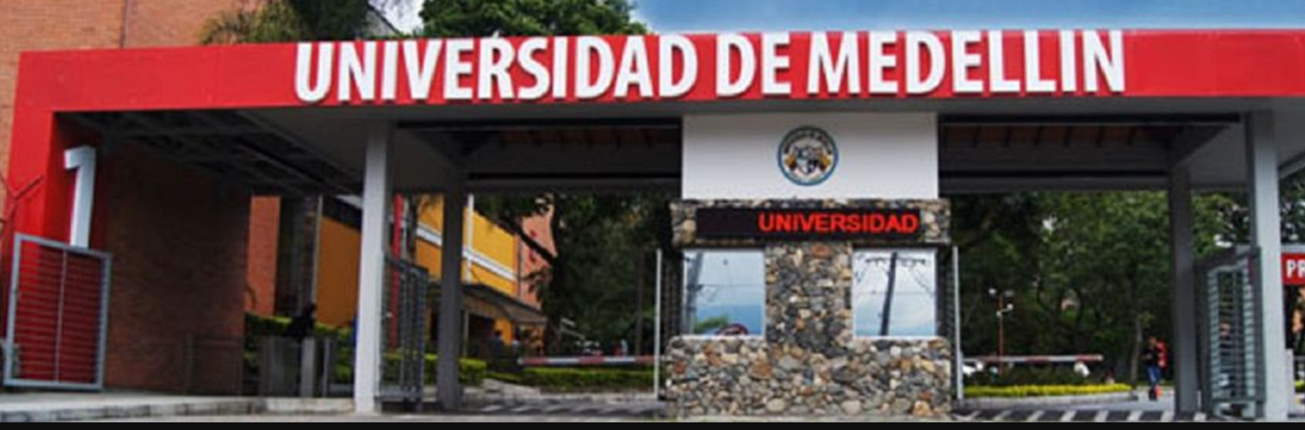 Fachada de la Universidad de Medellín