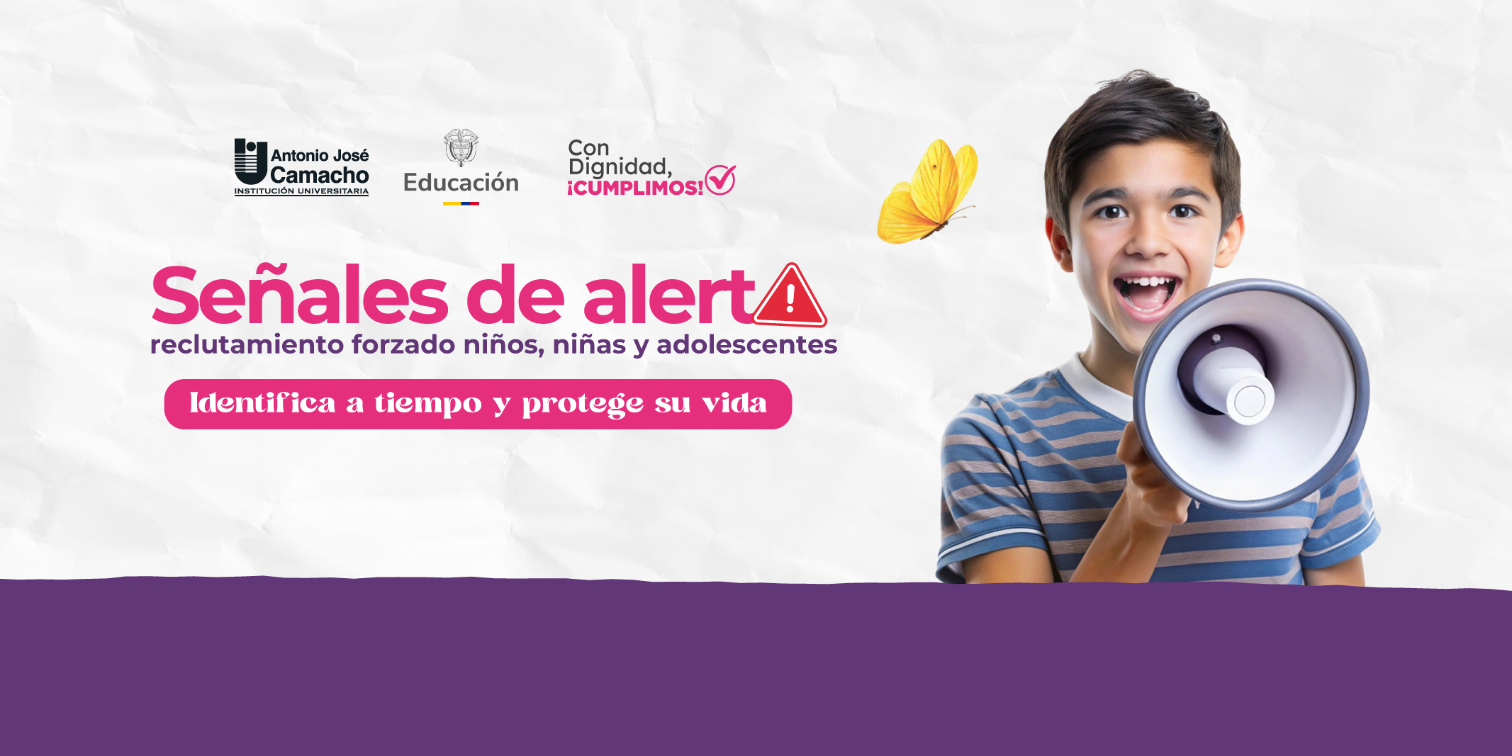 Reclutamiento forzado de niños, niñas y adolescentes
