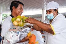 Entrega de alimentos