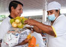 Entrega de alimentos