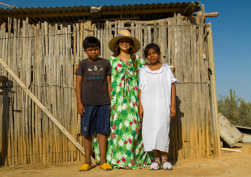 Niños en la Guajira