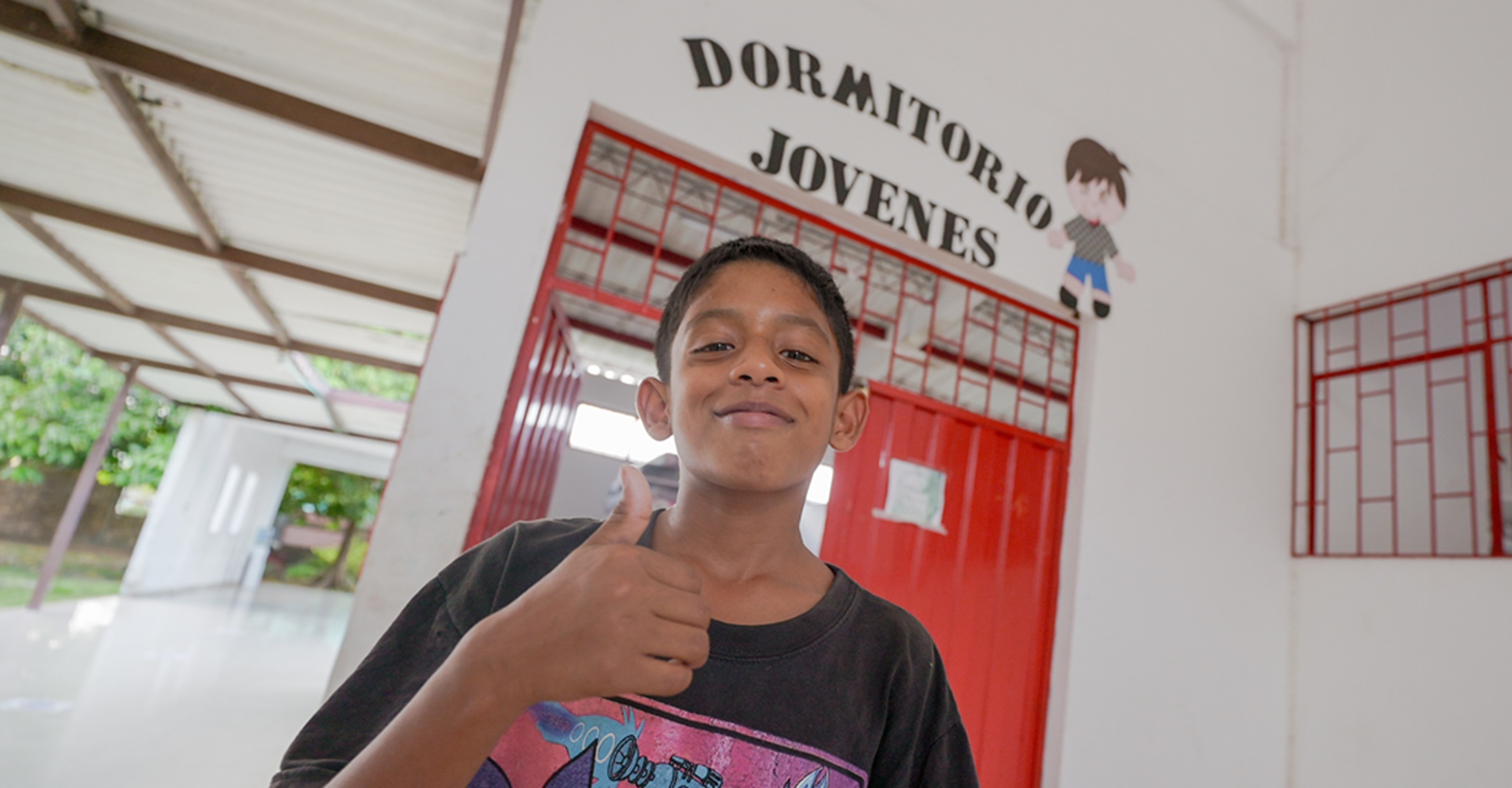 Estudiante beneficiario de residencia escolar