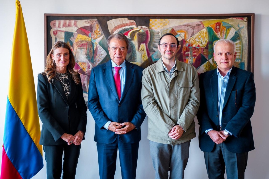 viceministro Camilo Noguera y Visita Fundación Madrid+d