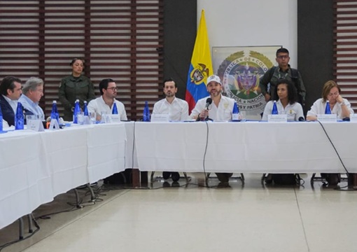 Cumbre Empresarial para la Transformación del Chocó y Reconstrucción del País. Cortesía: Presidencia