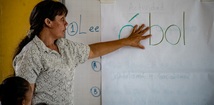 persona beneficiada de estrategia de alfabetizacion del ministerio de educacion