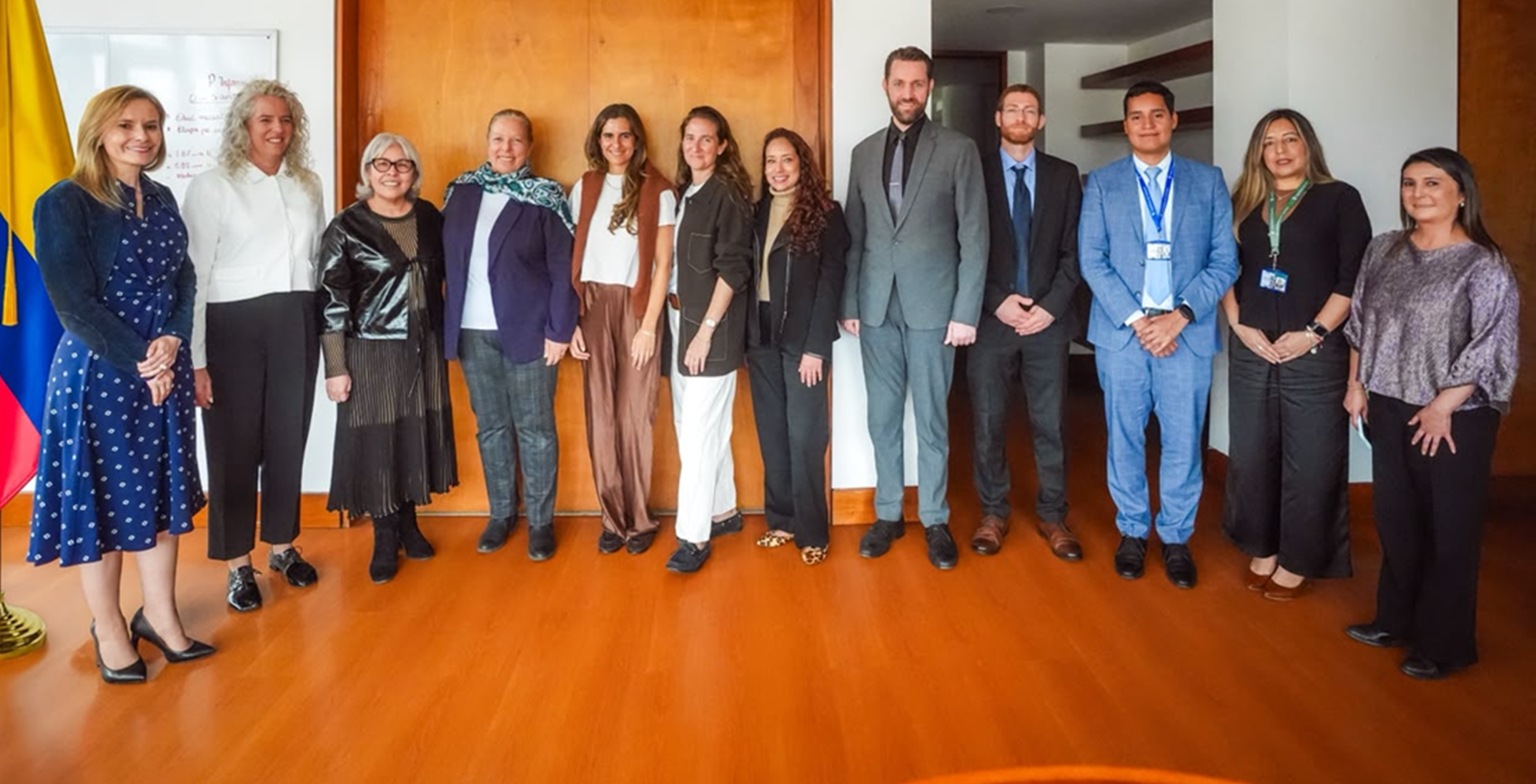 Viceministra Gledy María Foliaco Rebolledo, MASHAV y Embajada de Israel.
