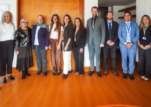 Viceministra Gledy María Foliaco Rebolledo, MASHAV y Embajada de Israel.