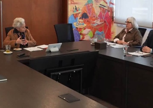 Despacho Ministra de Educación Nacional Ilva Myriam Hoyos