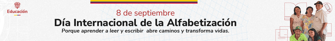 Banner que enlaza al sitio de alfabetización