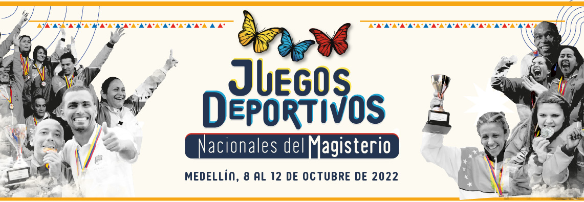 Banner Juegos deportivos nacionales del magisterio.