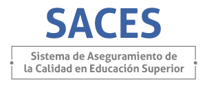 Imagen que enlaza al Sistema de Aseguramiento de la Calidad de de la Educación Superior SACES