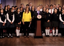 Presidente Santos y Ministra Parody anunciaron el listado de colegios seleccionados para los Campos Nacionales de Inmersión en Inglés