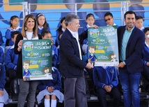 Presidente Santos y Ministra de Educación invitan a estudiantes a decir "¡qué nota volver al colegio!"
