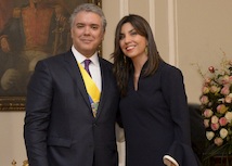 El presidente de la República Iván Duque posesionó este martes a la nueva ministra de Educación, María Victoria Angulo.