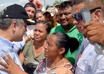 Presidente en Uribia invita a participar en la construcción del Plan Nacional de Desarrollo